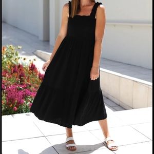 Old Navy Women’s Smocked Midi Tank Dress